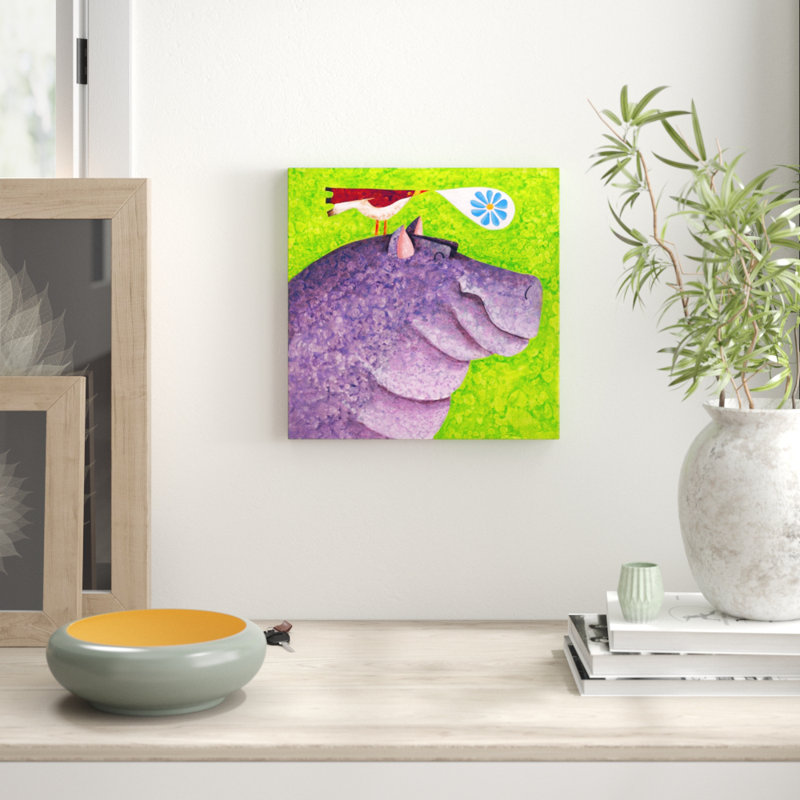 Janet Nelson - Wrapped Canvas Painting, 45cm H x 45cm W x 3.81cm D