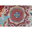 Tapis ivoire et rouge noué à la main de haute qualité