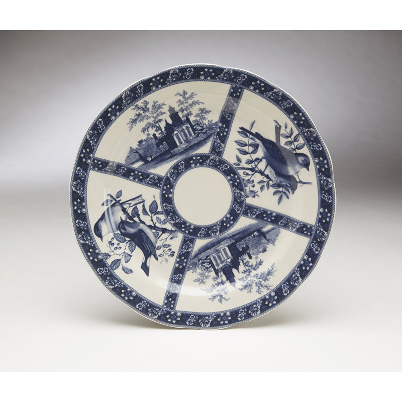 Stubblefield Bird Design 10" Dinner Plate