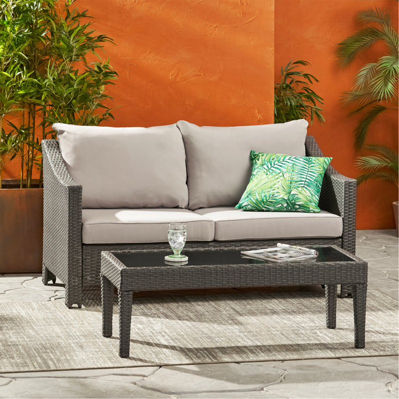 Loveseat & Table