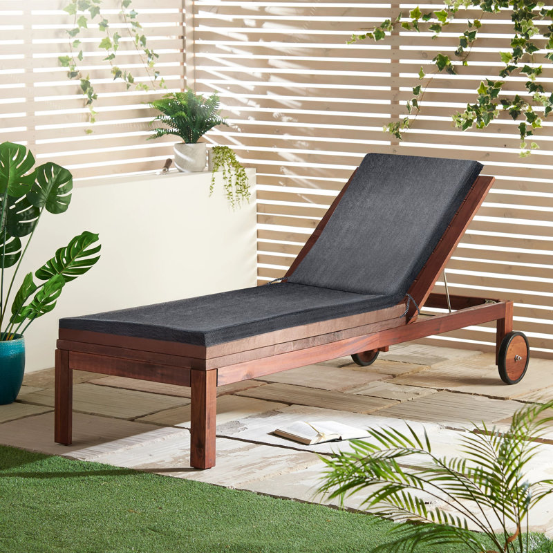 Aprilette Garden Seat/Back Cushion, Grey