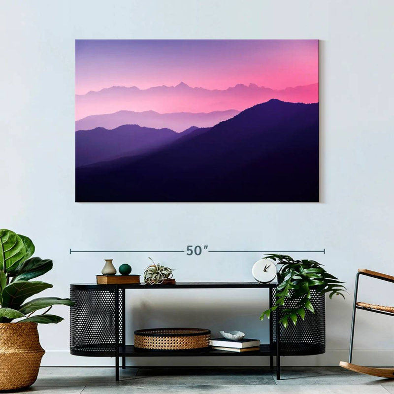 Gradient Mountain, 32" H x 48" W