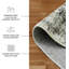 Luxury Contemporary Grey Distressed Area Rug for Modern Interior Spaces-1271896720