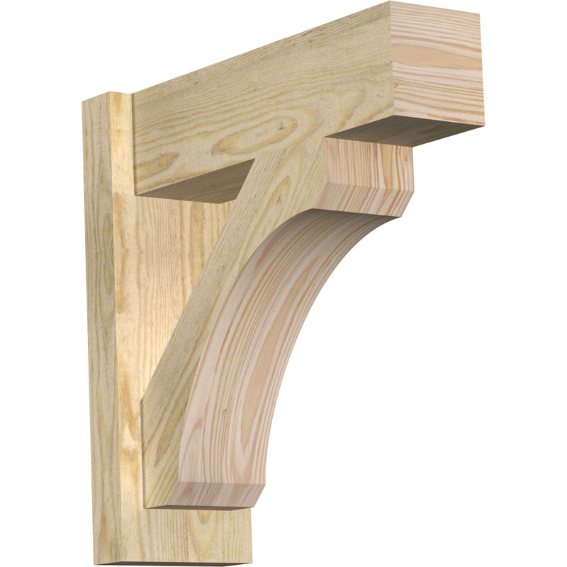 Legacy Block Perspector, P 18 po x H 18 po, Cèdre rouge de l'Ouest de 6 po (sciage brut)