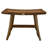 Ripley Compact Curvilinear Teak Shower Or Outdoor Bench In Finish-1607437203-1607437211