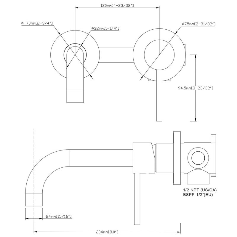 Jamestown Mono Basin Mixer