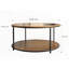 Table basse ronde à deux couches-306592282