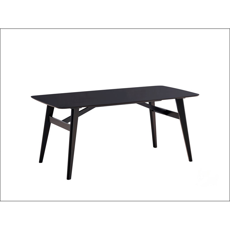 Black Finish Dining Table