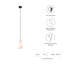 Luminaire suspendu 1 lumière Beacon par Modway-320383086
