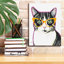Art mural sur toile Trinx «Bespectacled Pet 3» par Melissa Averinos-700718867