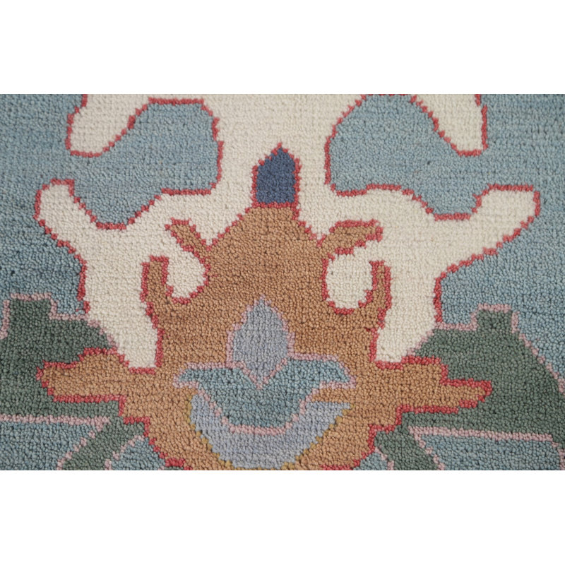 Tapis oriental floral 9 pi x 12 pi Oushak