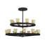 Burholme 20 - Light Glass Chandelier