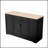 Multi-Functional Storage Sideboard With Extendable Dining Table, Adjustable Shelves, And 3-Tier Pull-Out Rack For Versatile Kitchen And Dining Room Use-643794353