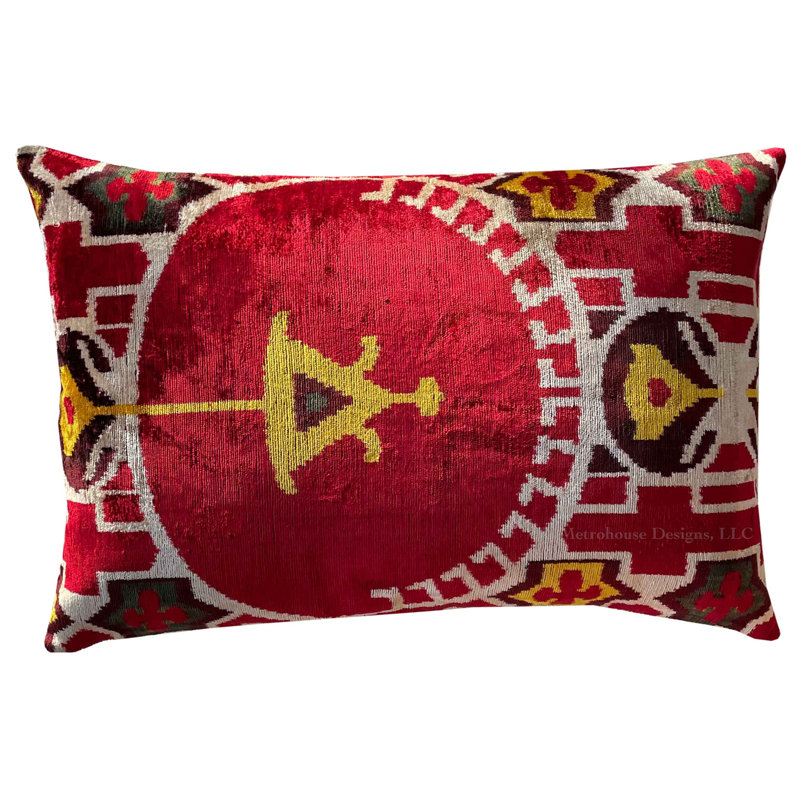 Velvet Throw Pillow