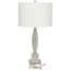 Lampe de table 28,5 "grise