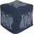 Navy Polyester Blend