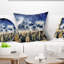 Coussin de skyscrapers cityscape storm au-dessus de manhattan-29828438-29855020