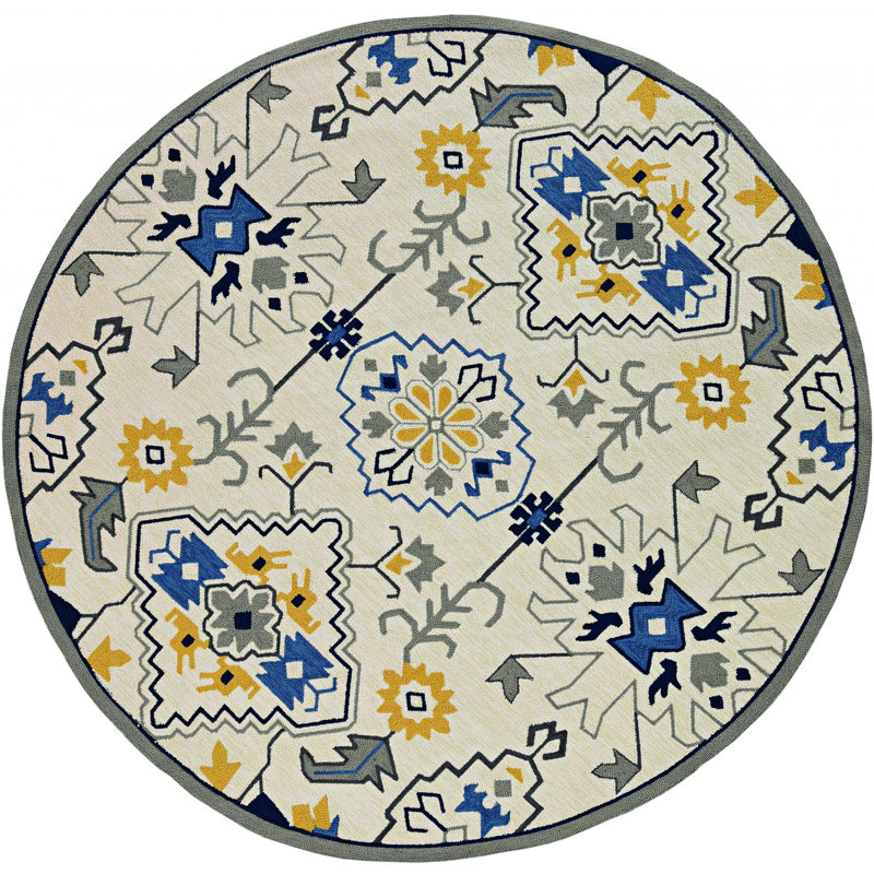 Tapis ivoire 8 po