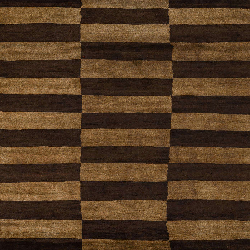 Tapis abstrait moderne 5297, Carré 8 pi
