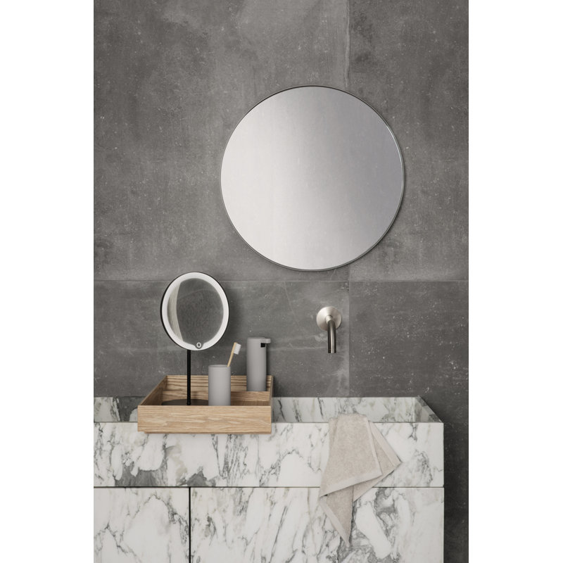 Modo Lighted Magnifying Bathroom / Vanity Mirror, White