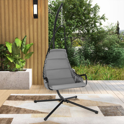 Saley Hanging Chair with Stand