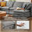Brodrick 124.4" Sectional Modular Sofa-794611561
