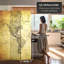 6 Ft. Tall Double Sided Vintage Globe Canvas Room Divider-245901094