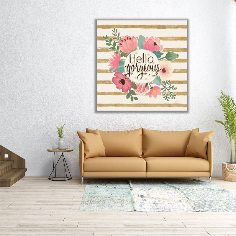 «Gorgeous II», reproduction d'art sur toile, H 12 po x l 12 po