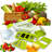 Mega Chef 8-Piece Slicer Dicer and Chopper Set