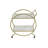 Schaefer Metal Bar Cart