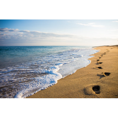 " Footprints On The Sand "