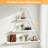 Wall Mounted Shelves Wood Small Wall Mounted Shelves Solid Wood Floating Shelves-1274548377