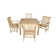 Windsor Outdoor 3 - Piece Teak Dining Set