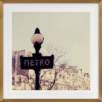 Metro Framed Photographic Print by Alicia Bock