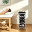Chariot de salon multifonctionnel à 6 tiroirs, en acier inoxydable et polypropylène, avec 4 roulettes universelles. Étagère roulante autoportante idéale pour salons de coiffure, spas, salons de beauté et usage domestique.