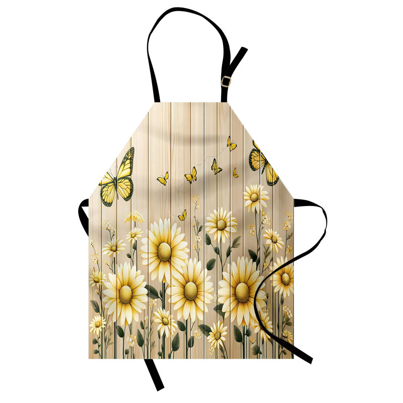 No Pattern Bib Apron