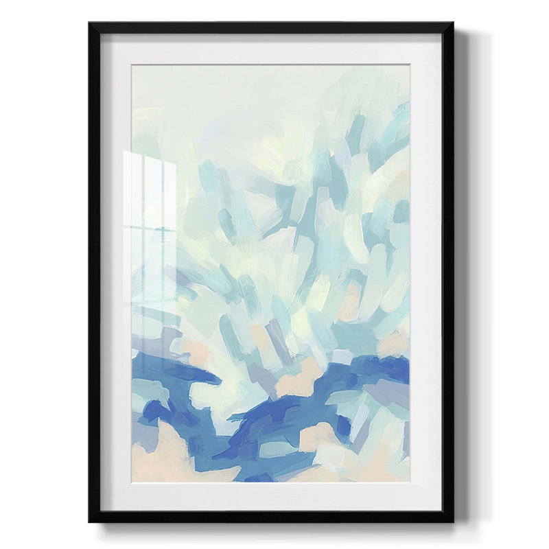 «Mosaic Sky I», reproduction encadrée, H 28,5 po x l 20,5 po, Noir