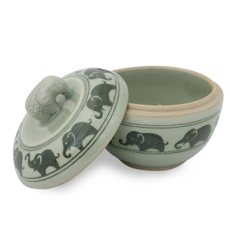 Boîte à bijoux «Elephants on Parade»