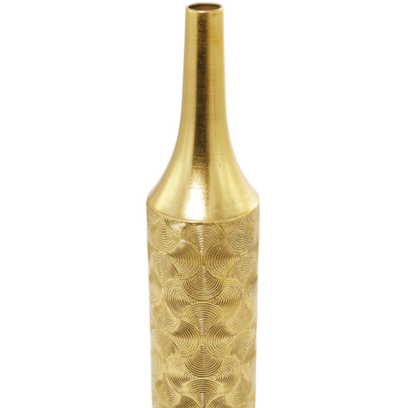 Ensemble de grands vases en métal Rison