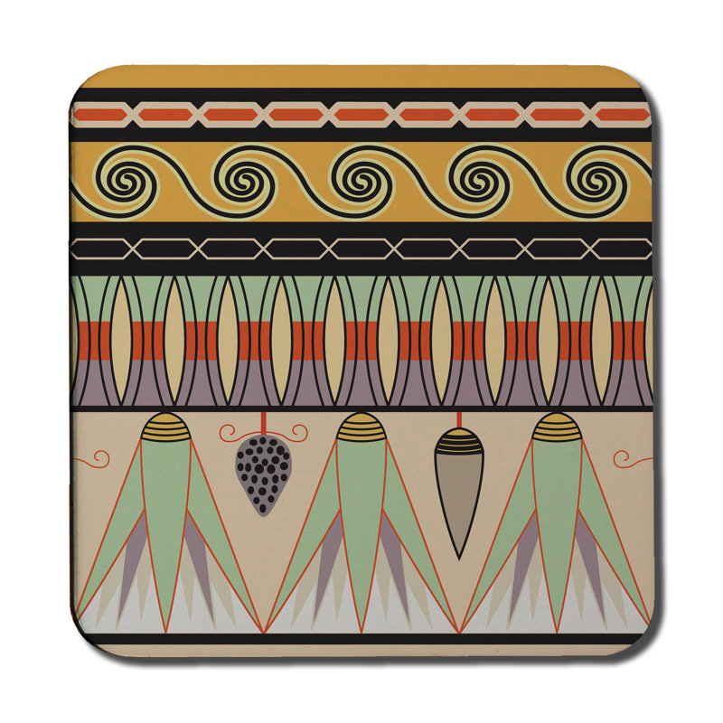 Square 6 Piece Coaster Set