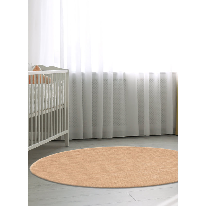 Kashkuli Gabbeh Tan Rug 3'11" x 3'11"