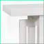 U_STYLE Table basse en placage de pin 59,1 po avec pieds en pin épais, stable et amp; Polyvalent pour le couloir du salon-217426874-217426878