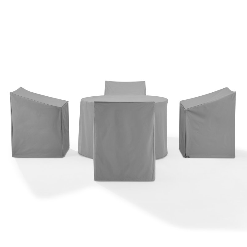 Outdoor Patio Dining Set Cover, Gray