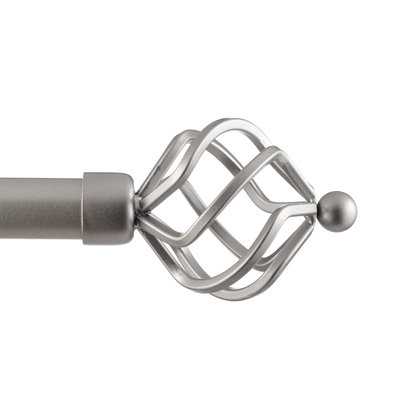  Ensemble de tringle à rideau avec embout de torche ajustable, réglable