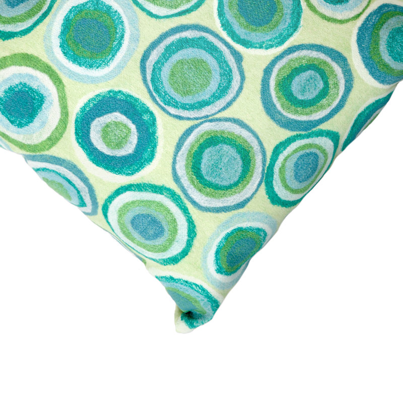 Vision II Puddle Outdoor Rectangular Pillow Cover & Insert, Green