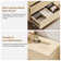 6 Drawer Dresser For Bedroom, 53" Wide Wood Dresser & Chests Of Drawer With Hidden Handles& Curved Profile Design, Wooden Dresser TV Stand For Bedroom, In-Wall Closets., Living Room, Hallway