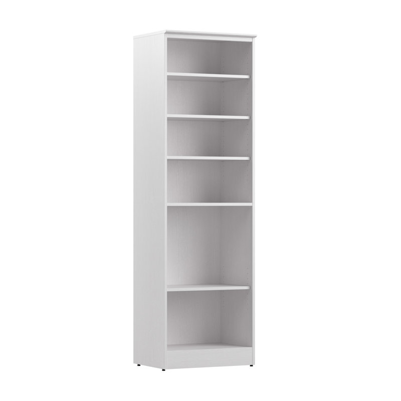 25W Closet Organizer, Pure White Oak