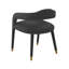 47.8cm H Velvet Upholstered Armchair-666702811