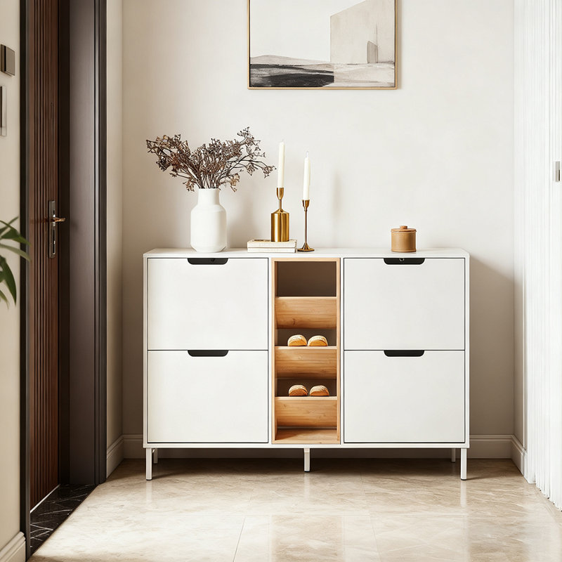 12 Pair Shoe Storage Cabinet