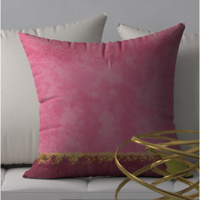 Reversible Throw Pillow, 18" x 18"